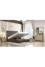 Κρεβάτι ντυμένο IRIS