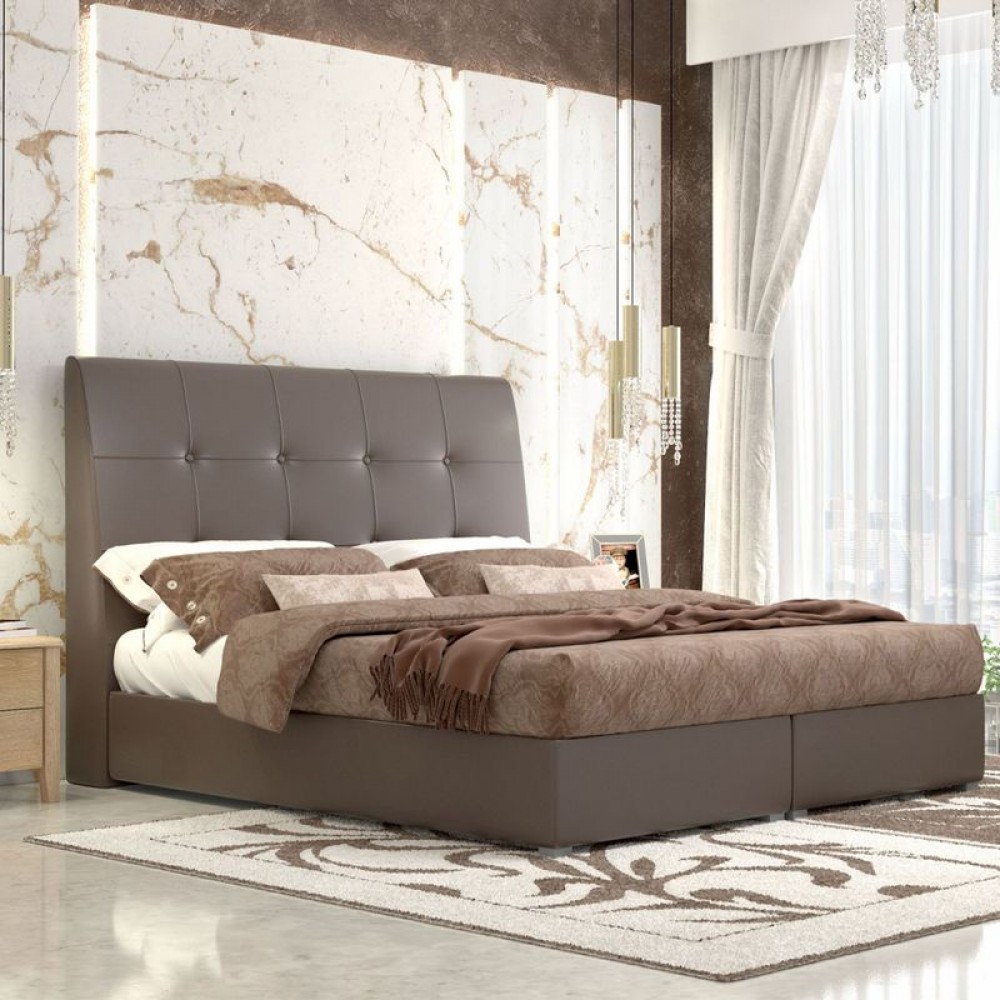 Κρεβάτι ντυμένο IRIS